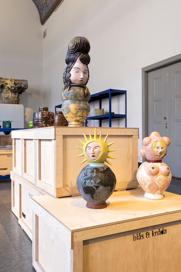 Kraft med Blås & Knåda på Röhsska museet, Mari Pårup