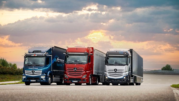 Mercedes-Benz Trucks går helt in för eldrift