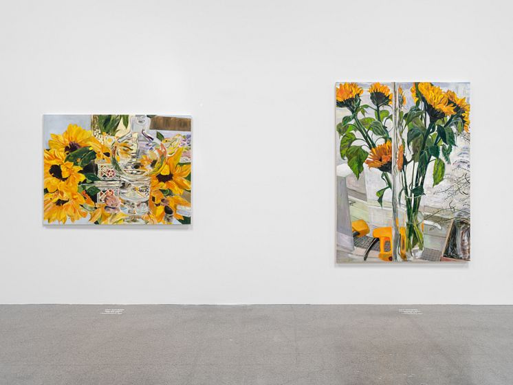 Installation view, I Follow the Sun. Artist: Edit Sihlberg. Photo Jean-Baptiste Béranger