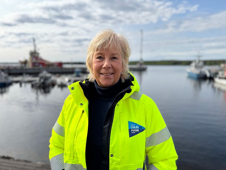 Karin Lindholm, verksamhetsarkitekt, Luleå Hamn