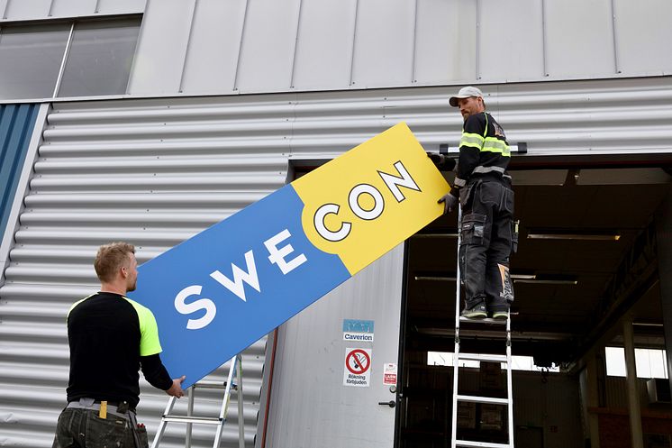 Swecons centrallager i Eskilstuna