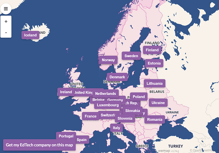 EEA map skärmdump