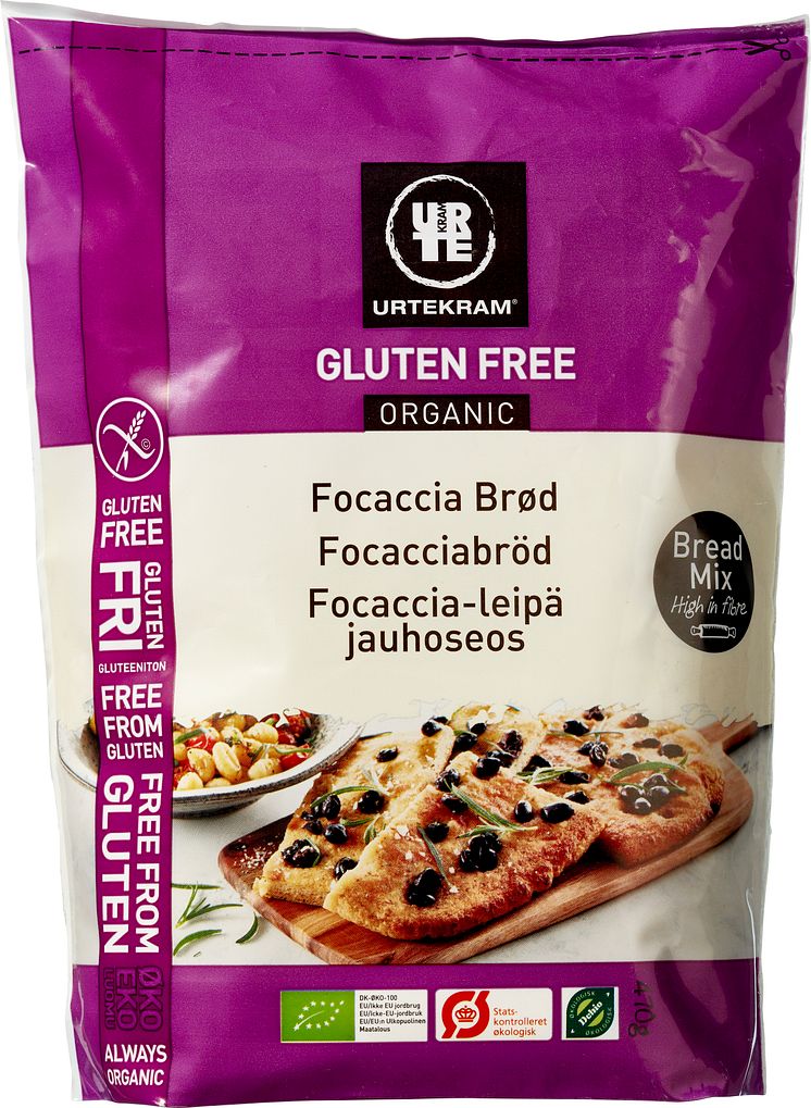 Glutenfri Foccaciabrød