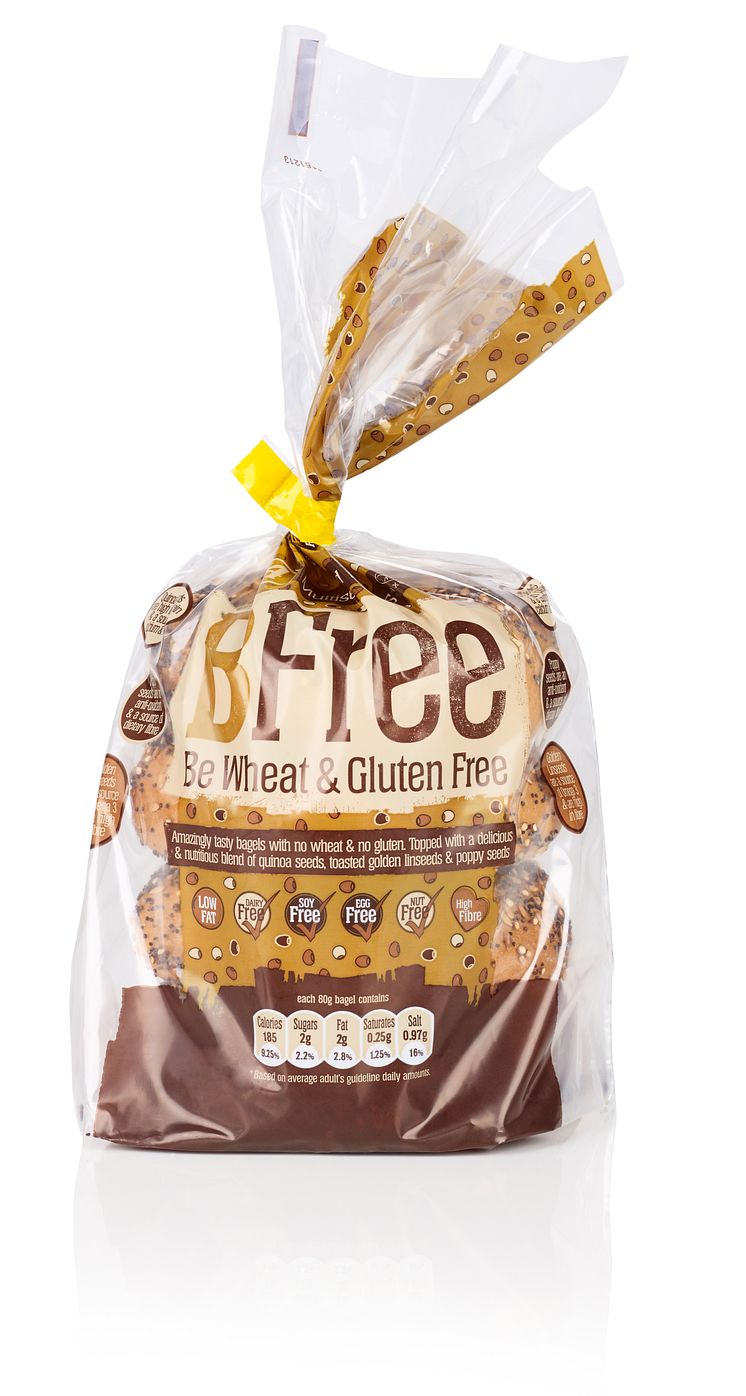 BFree bagel flerkorn glutenfri melkefri