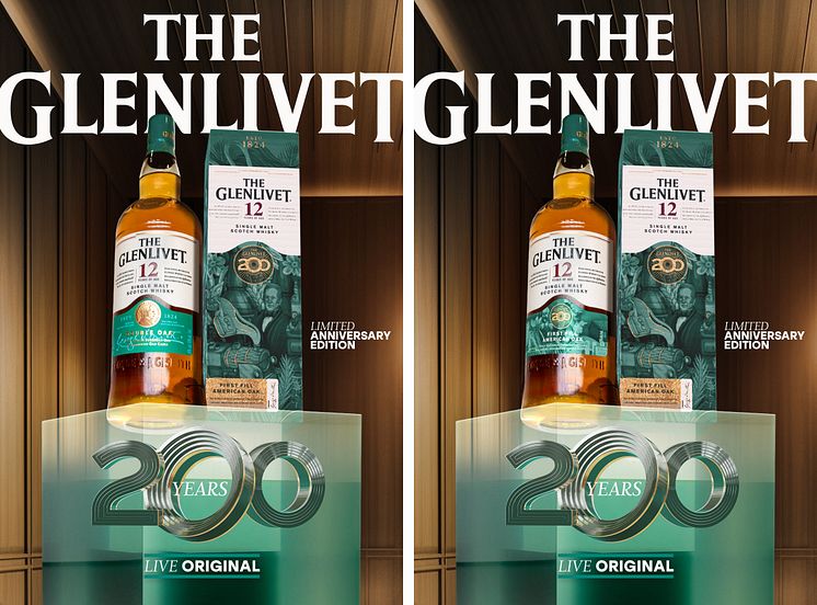 The Glenlivet 12YO 200th Anniversary KV double