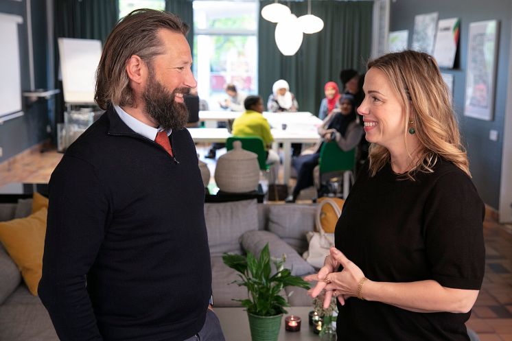 Åke Larsson och Maria Lindelöf, Jobbpunkt Mimer