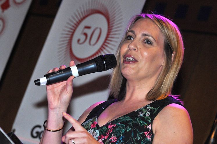 BBC Radio Newcastle's Lisa Shaw compered the evening