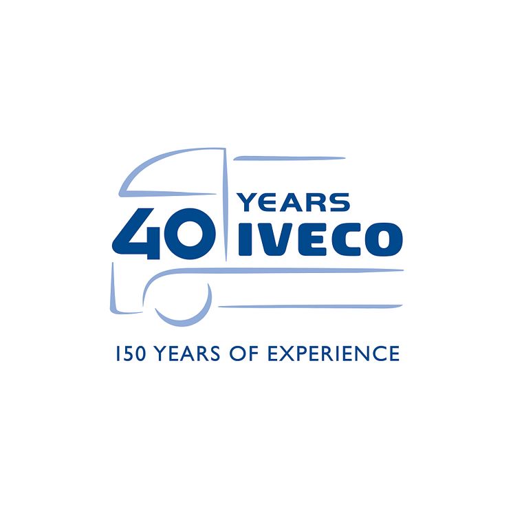 Iveco 40 years logo