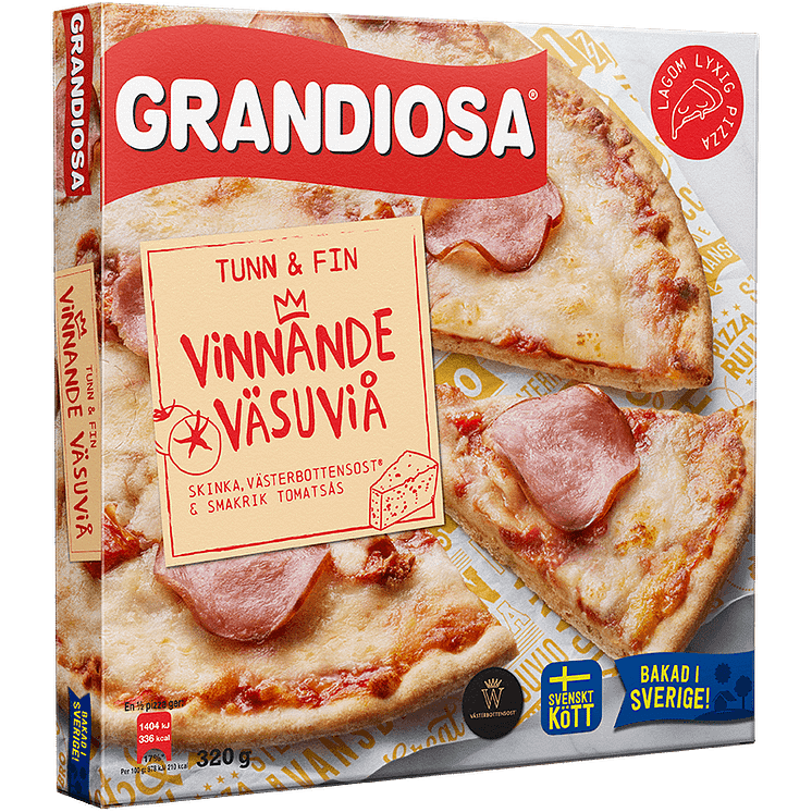 Grandiosa Tunn & Fin Vinnande Väsuviå