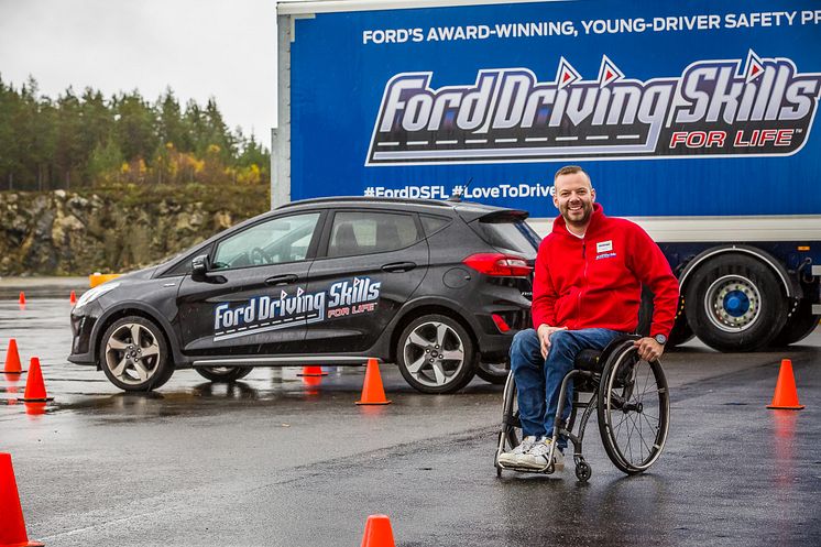 Ford Driving Skills for Life Rudskogen 2019 DSFL gratis kjørekurs