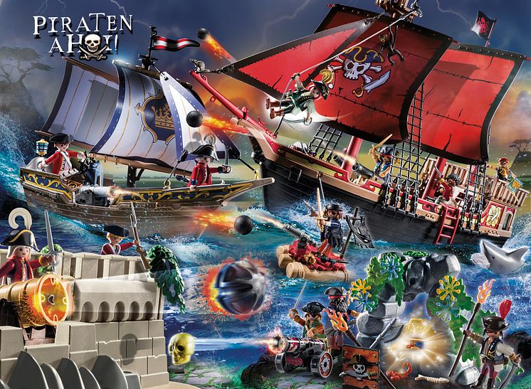 PLAYMOBIL-Spielwelt Piraten