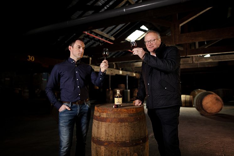Master Blender, Billy Leighton und Blender Dave McCabe sind die Macher hinter diesem einzigartigen Whisky