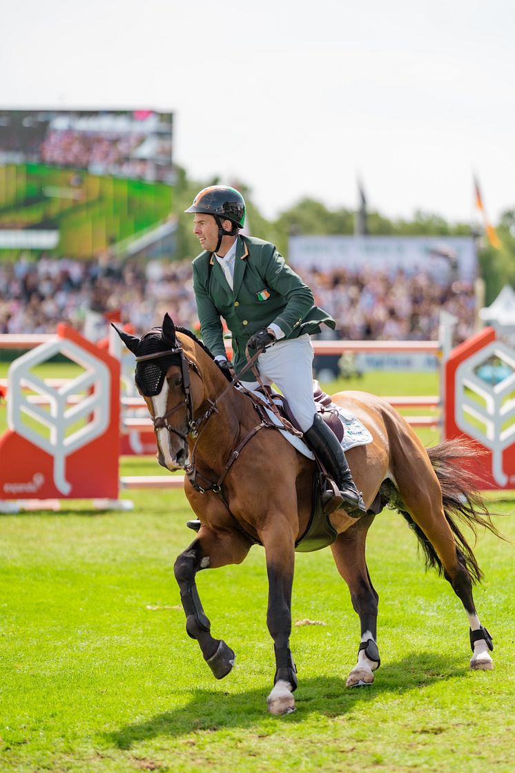 Cian O’Connor on Fancy de Kergane 