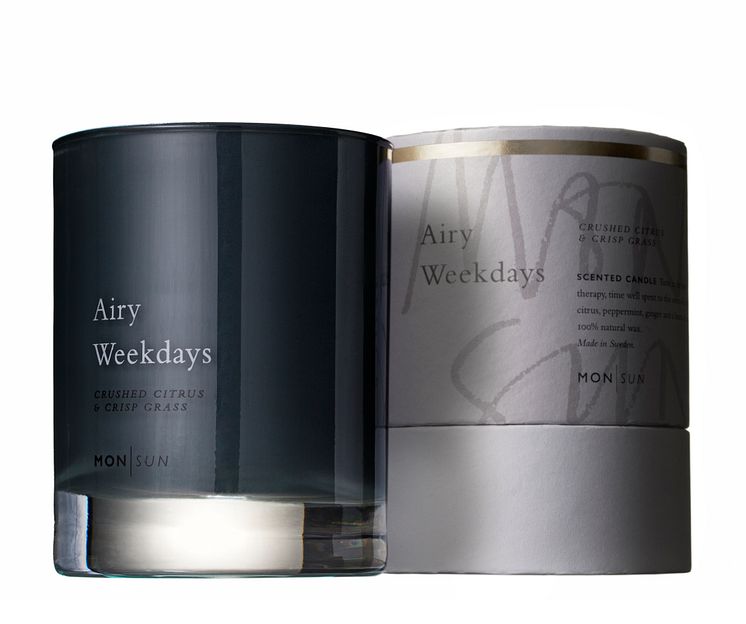 Monsun_Mineral&Moist_AiryWeekdays_ScentedCandle_199sek