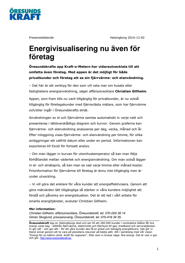 Energivisualisering nu även för företag