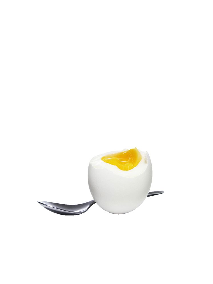 ägg med sked