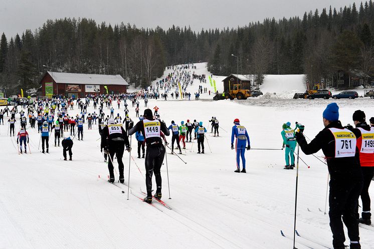 Starten i StafettVasan 2014