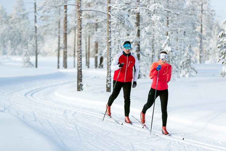 Längdskidåkning i Orsa Grönklitt