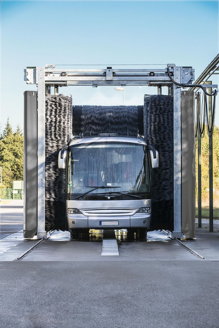 Kärcher buss- och lastbilstvätt - innovativ automattvätt i världsklass