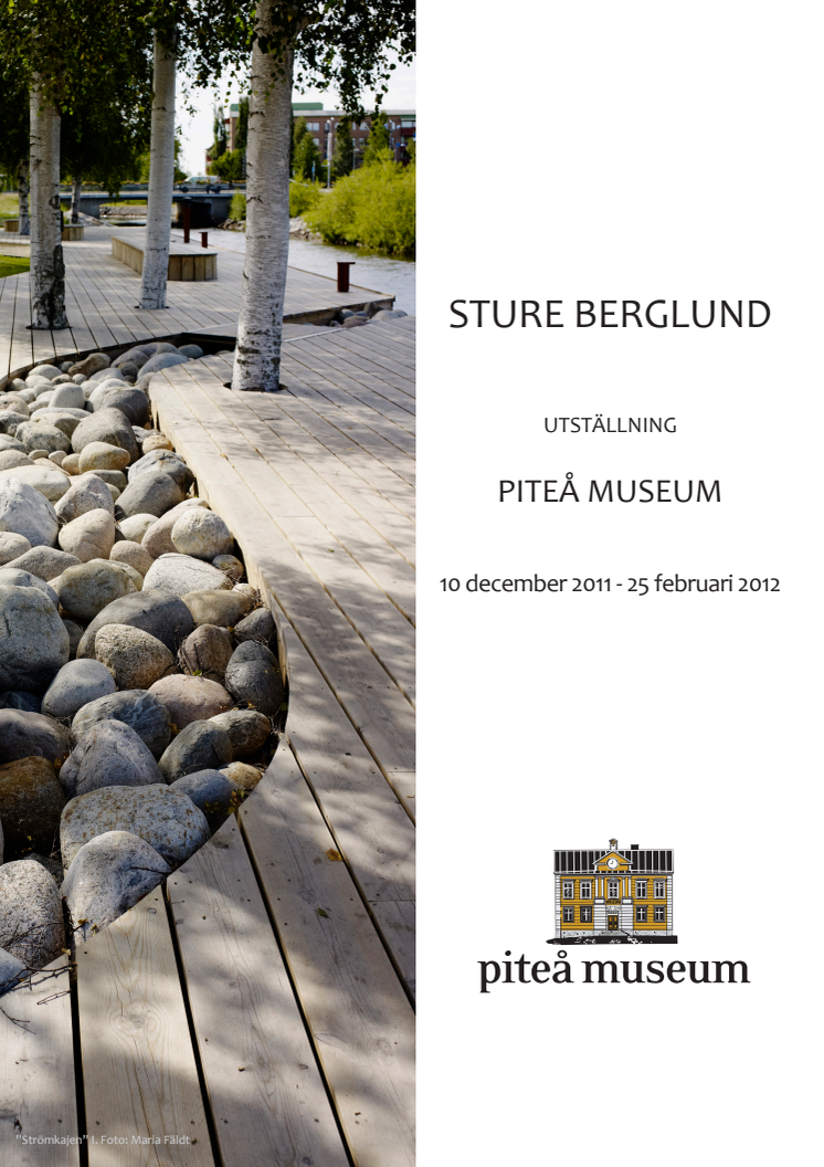 Sture Berglund ställer ut på Piteå museum 