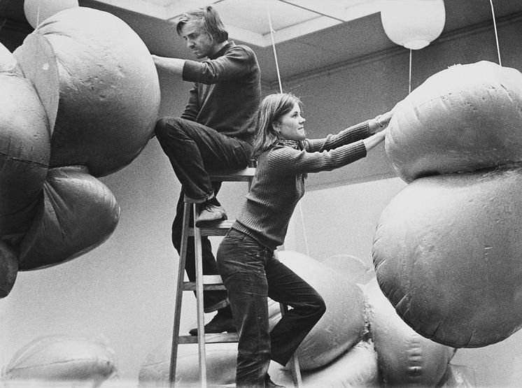 Carsten Hoff & Susanne Ussing, Den Frie Udstilling, 1968