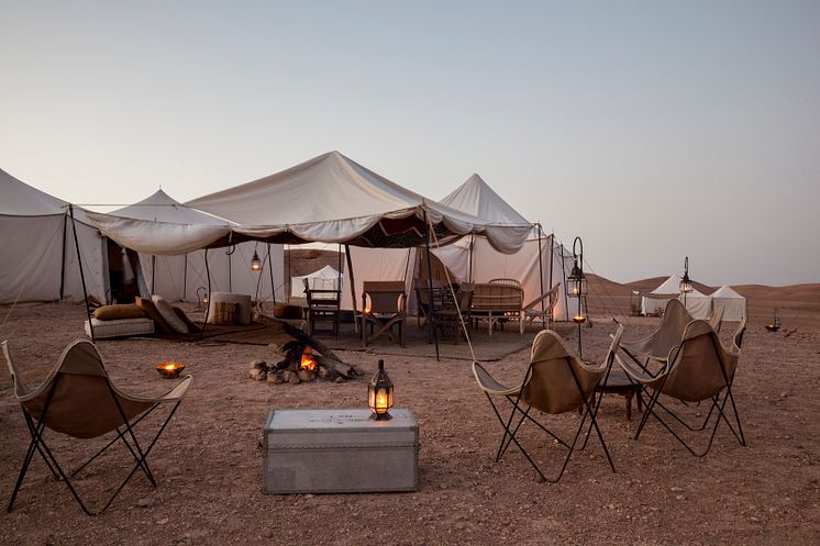 Scarabeo Camp, Marocko.