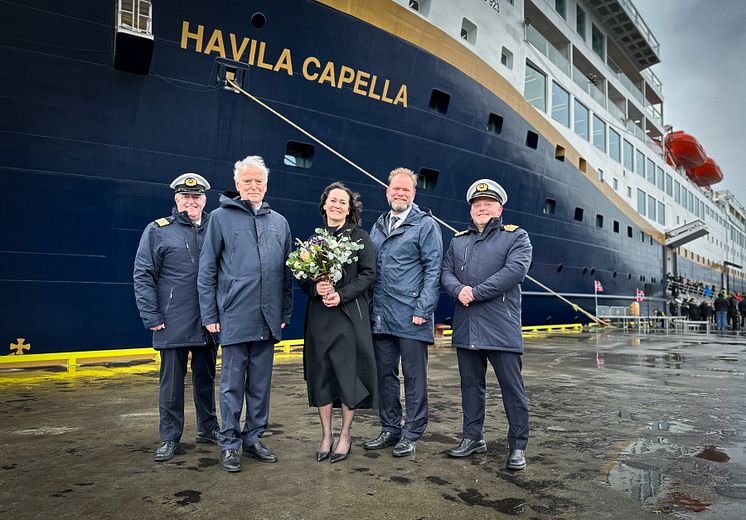 Havila Capella - christening