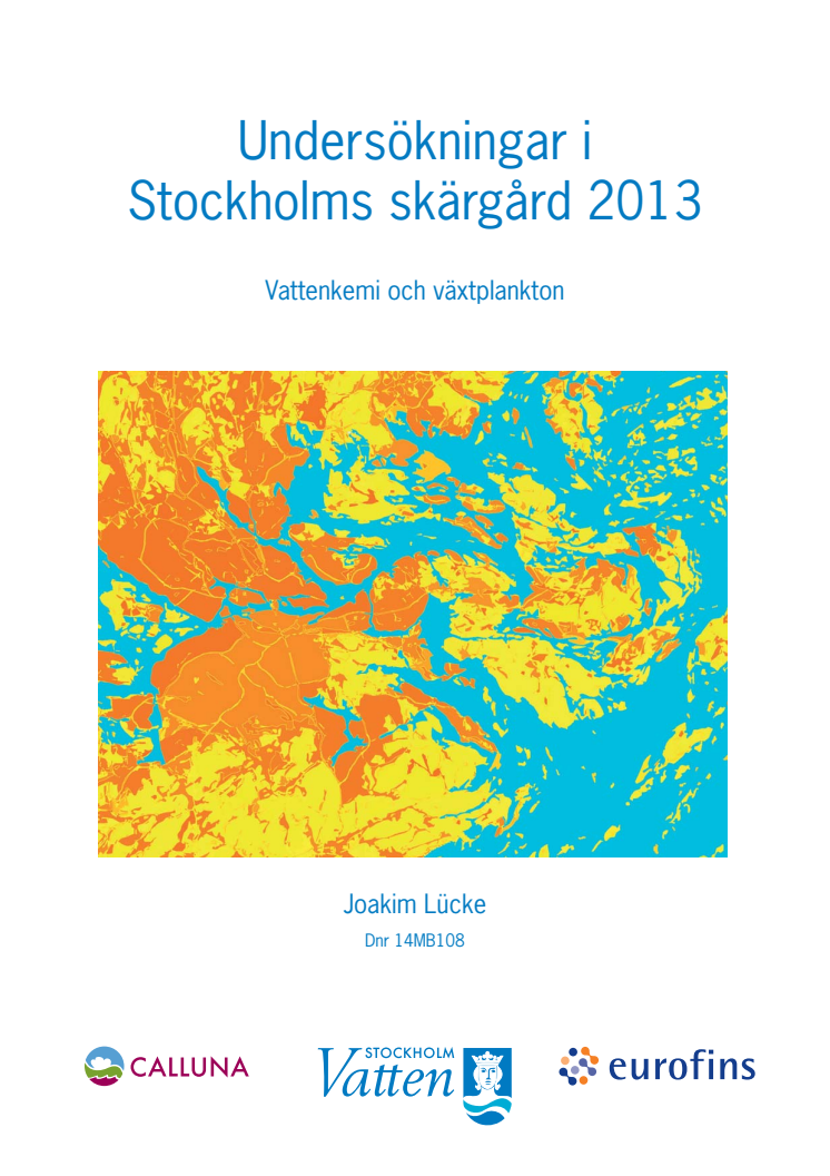 Skärgårdsrapport 2013