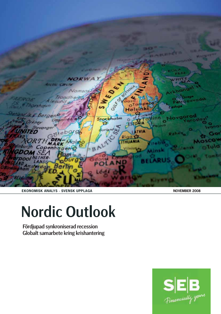 Nordic Outlook: Fördjupad synkroniserad recession