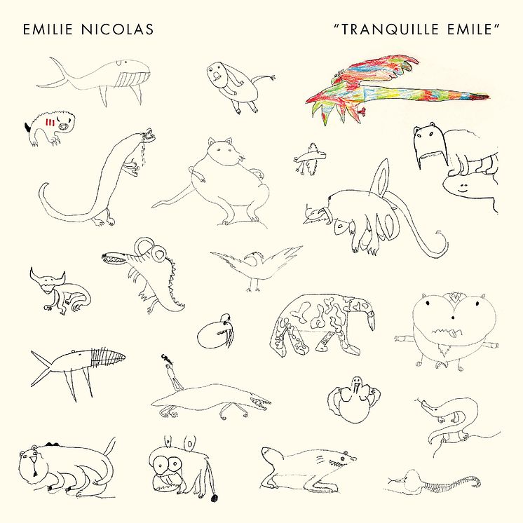 Emilie Nicolas / Album Artwork / "Tranquille Emile"