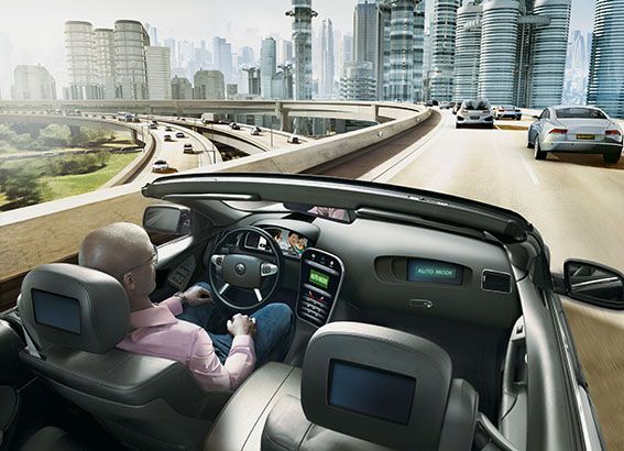 Continentalin visio: Tulevaisuuden autoa ei aja kuljettaja