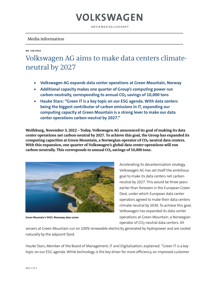Volkswagen AG aims to make data centers climateneutral by 2027 .pdf