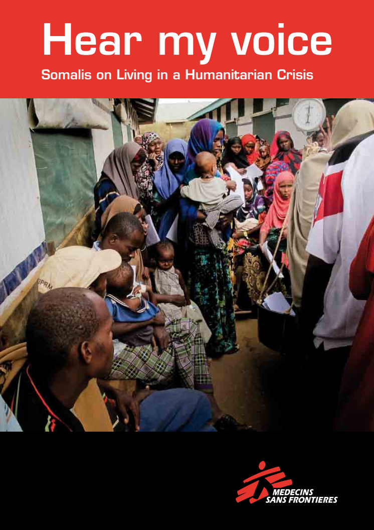 Hör min röst - somalier om att leva i en humanitär kris