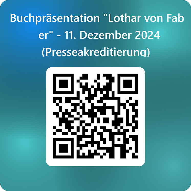 QRCode für Buchpräsentation _Lothar von Faber_ - 11. Dezember 2024 (Presseakreditierung).png