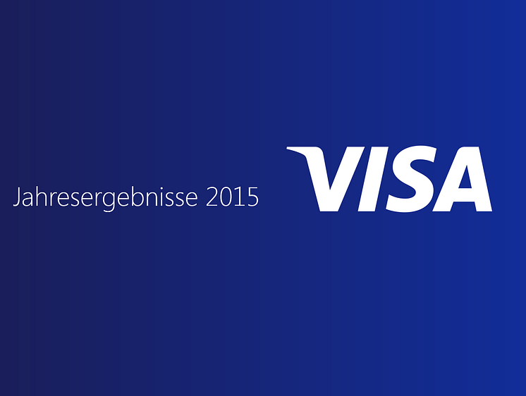 Bild: Visa Europe Jahresergebnisse 2015