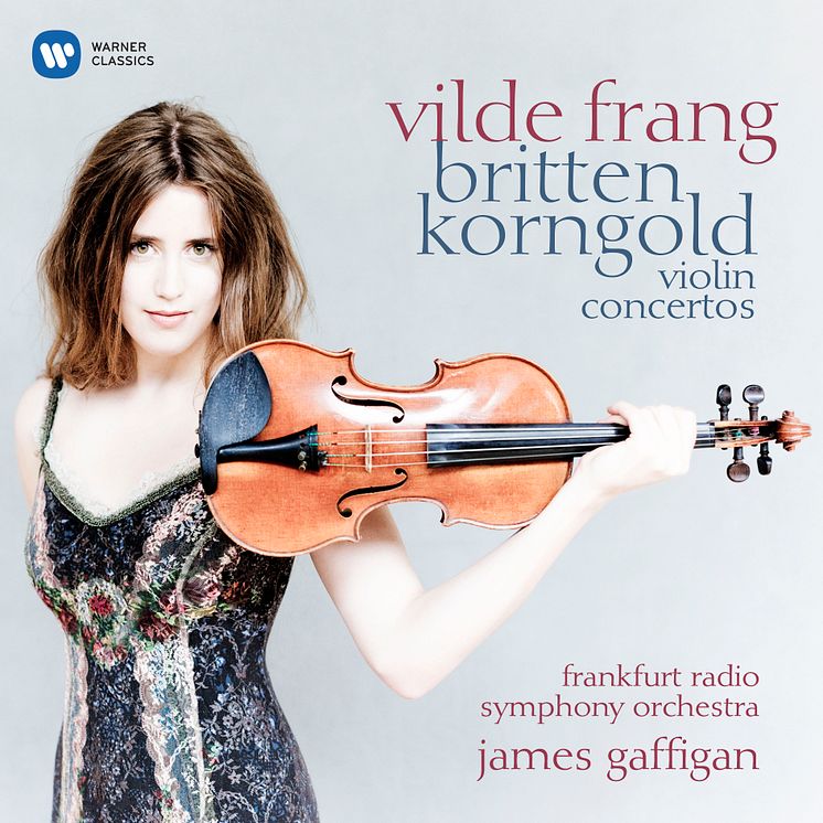 Vilde Frang / Britten Korngold Violin Concertos Cover Art