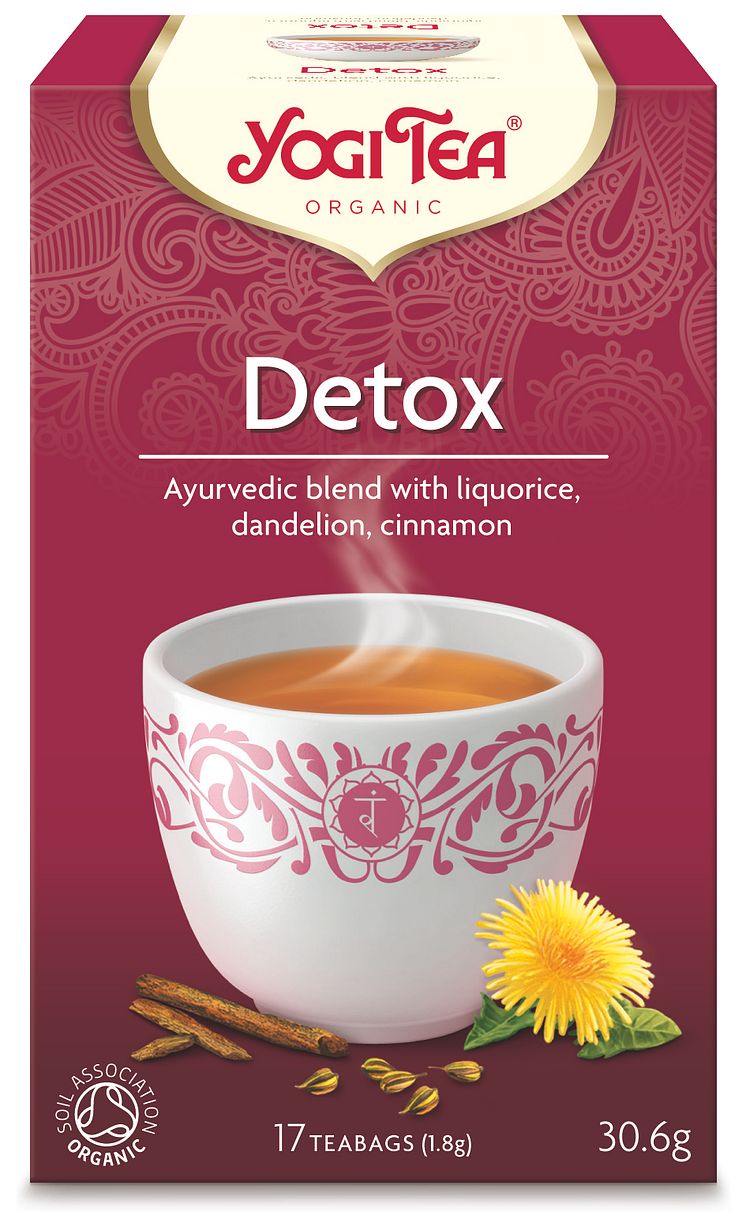 Yogi Tea Detox poser økologisk