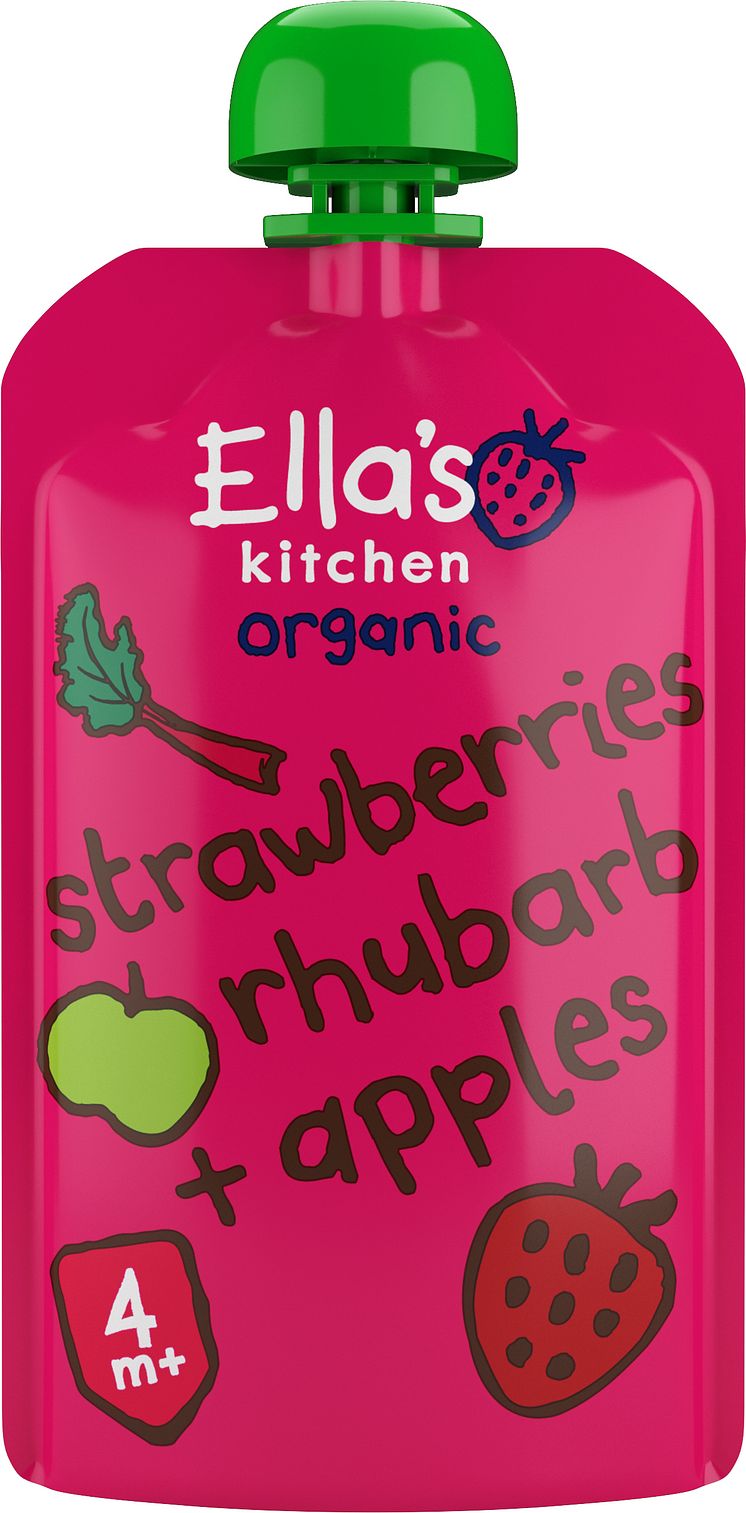 Ella*s Strawberries rhubarb + apples
