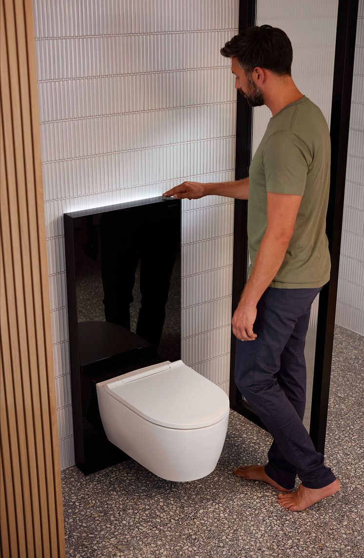 Geberit- WC-Monolith-Plus mit Orientierungslicht