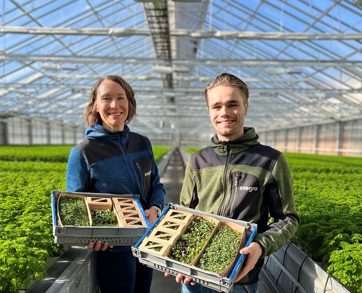 Kristin och Carl i Växthuset