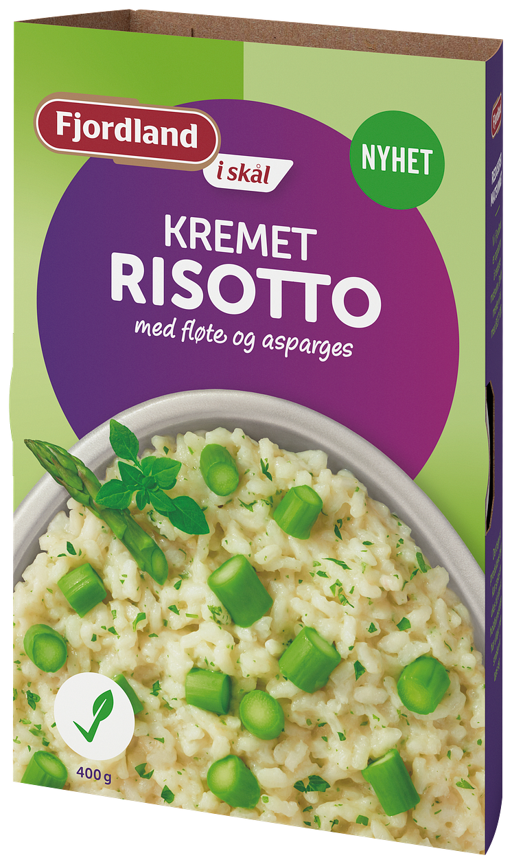 Fjordland i skål Risotto med asparges 400 g png