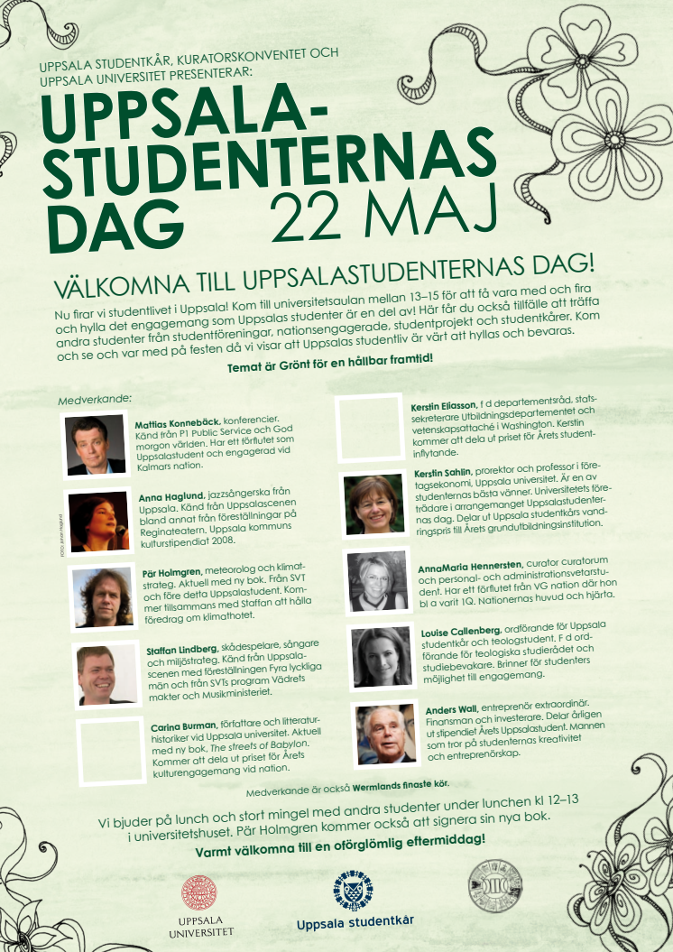 Uppsalastudenternas dag Affisch2