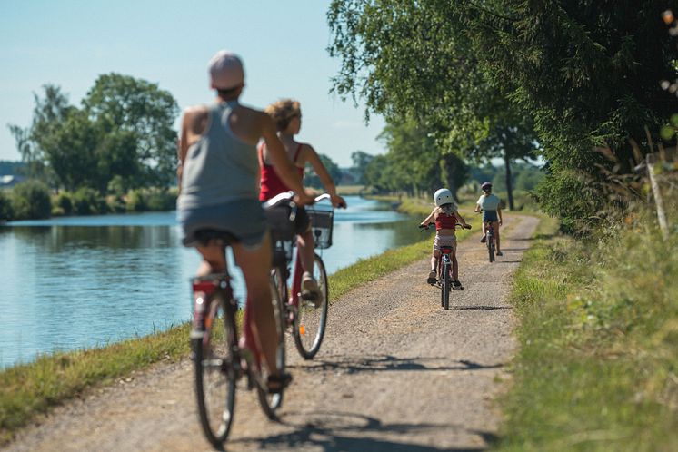 Göta kanal_nationell cykelled