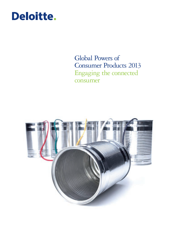 Global Powers of Consumer Products 2013