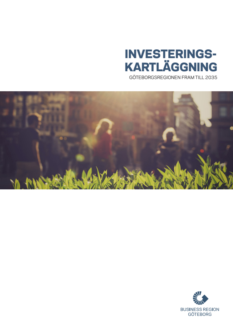 Investeringskartläggning i Göteborgsregionen