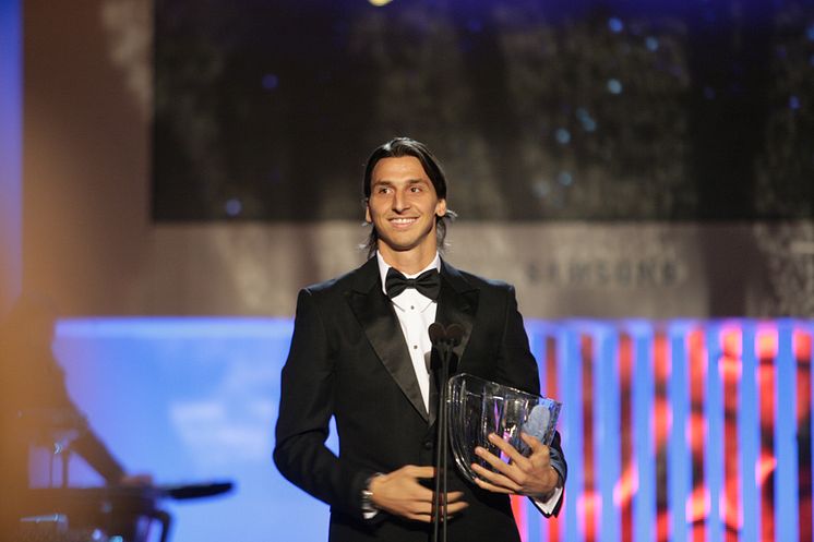 Zlatan Ibrahimovic på Idrottsgalan