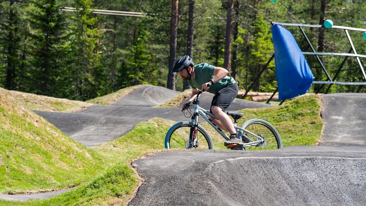 Populær med pumptrack