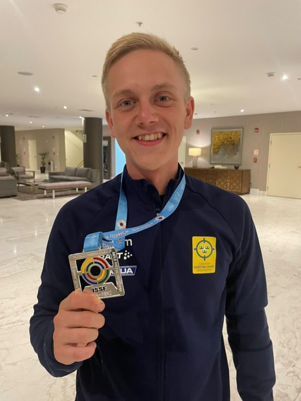 Victor Lindgren med JVM-silvret