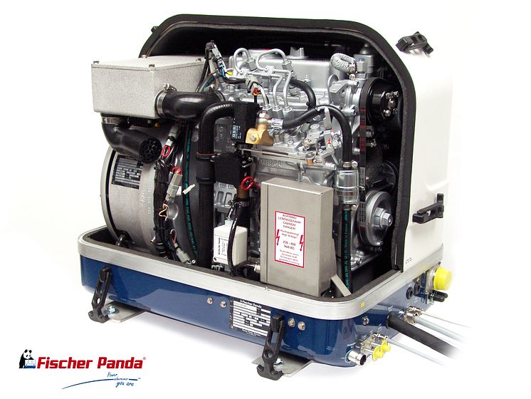 Hi-res image - Fischer Panda UK - Fischer Panda's new iSeries Panda PMS 19i Variable Speed Generator