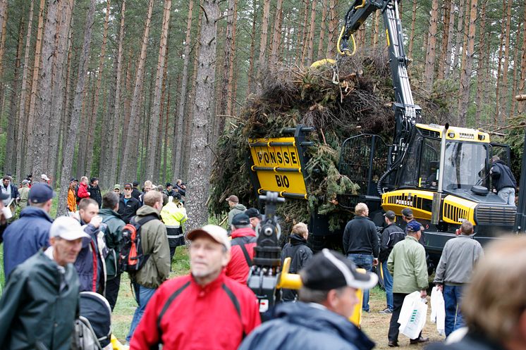 Ponsseskotare på SkogsElmia 2007